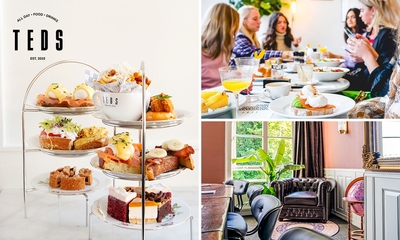 High tea, shared brunch of ontbijt evt. met glas bubbels bij Teds Bistro in Muiden