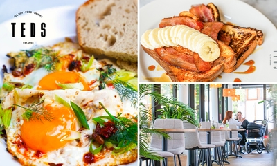 Brunch- of lunchgerecht naar keuze bij Teds Tilburg