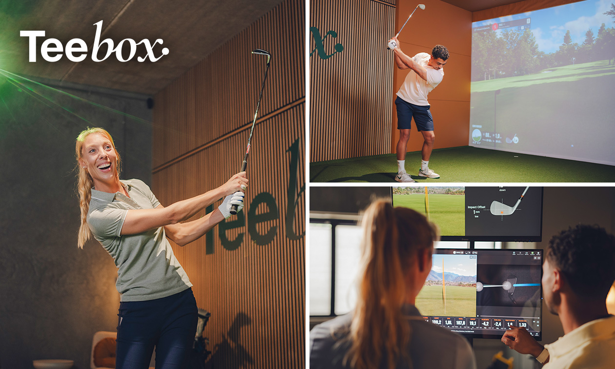Indoor simulatie golf-experience voor 2-4 pers. (60, 90 of 120 min)