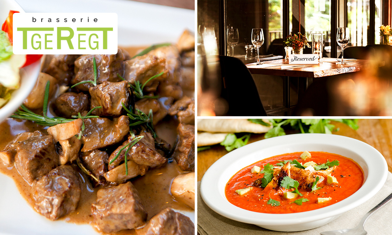 2- of 3-gangenlunch à la carte bij TgeRegT