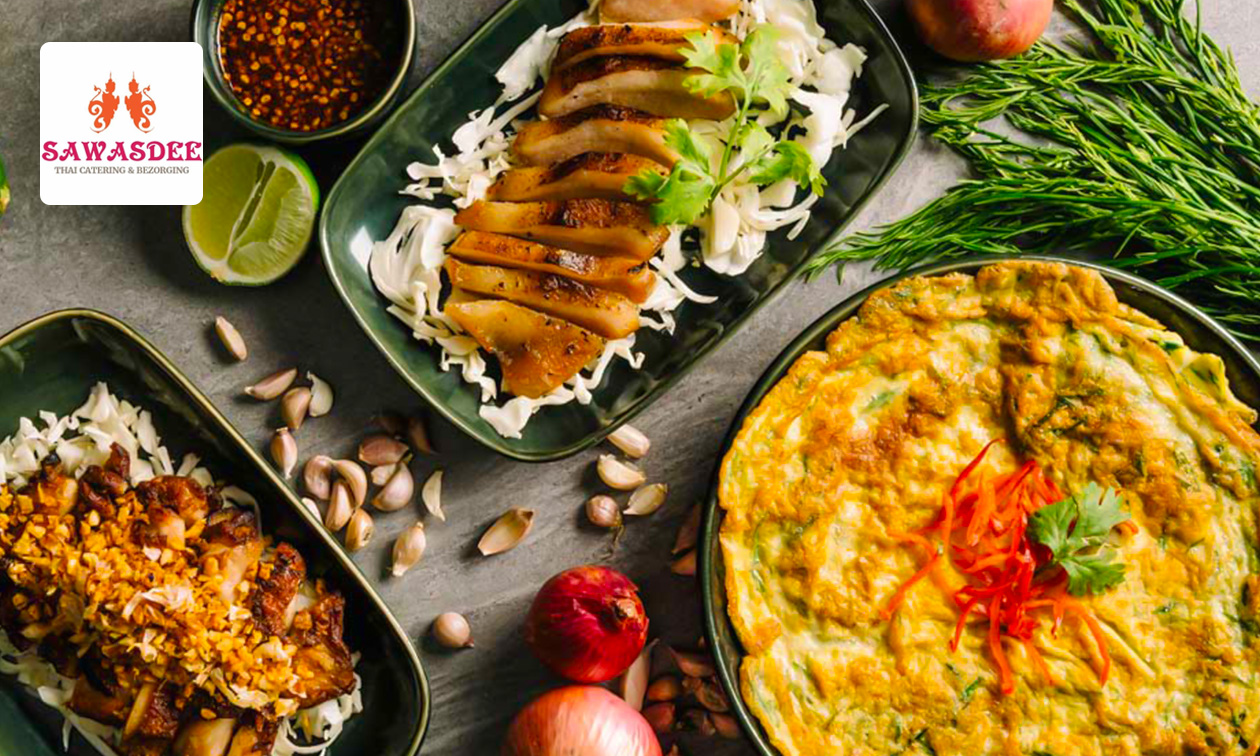 Thais 3-gangendiner à la carte