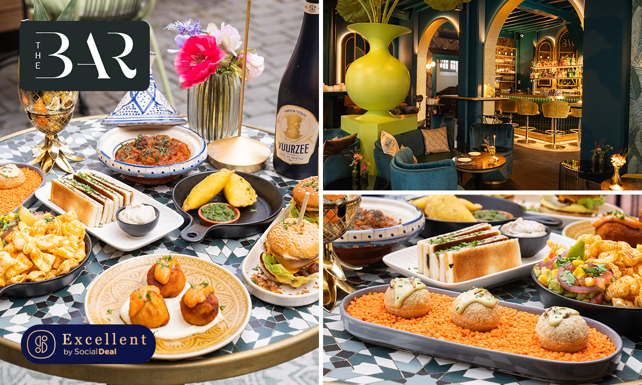 6-gangen shared dining tapasdiner bij The Bar