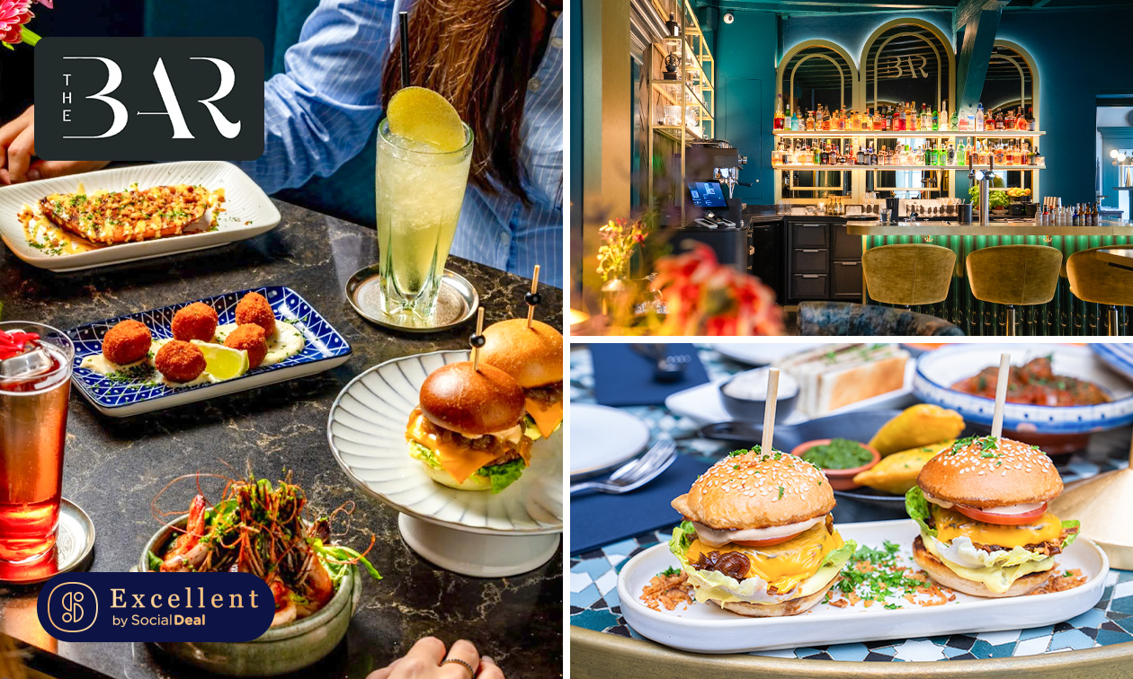 Tapasetagère bij The Bar