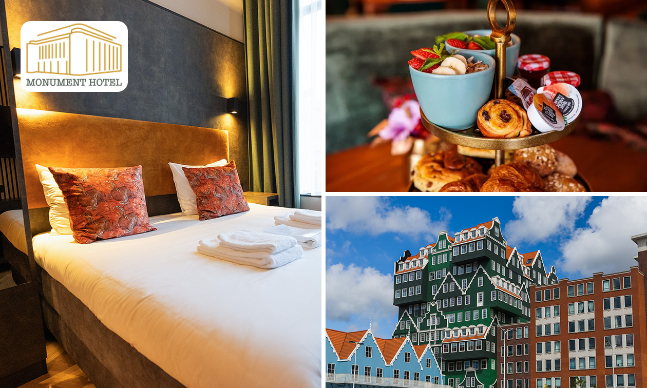 Übernachtung für 2 + Frühstück + Cocktail im Herzen von Zaandam