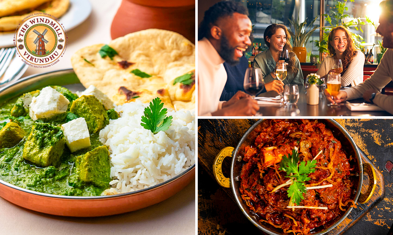 3-gangen keuzediner bij The Windmill Virundhu