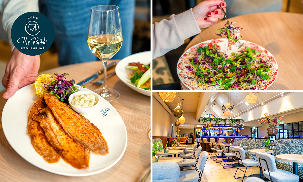 3-gangen keuzediner bij Restaurant @ThePark