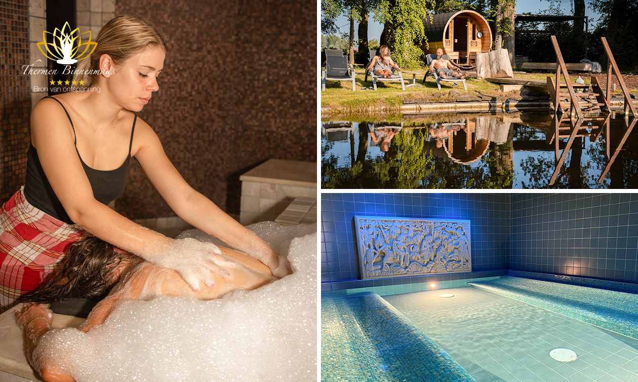 Dagentree sauna bij Thermen Binnenmaas