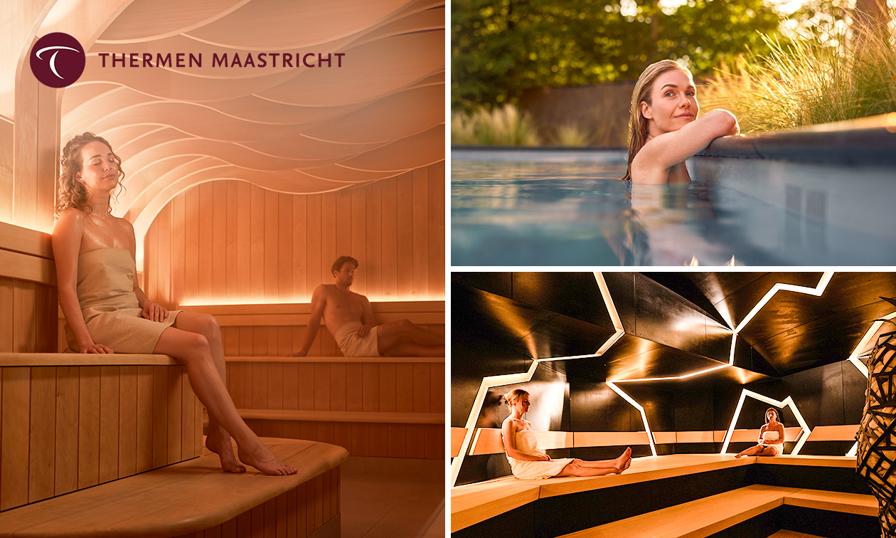 Vormittags-, Abend- oder Tageseintritt in die Thermen Maastricht