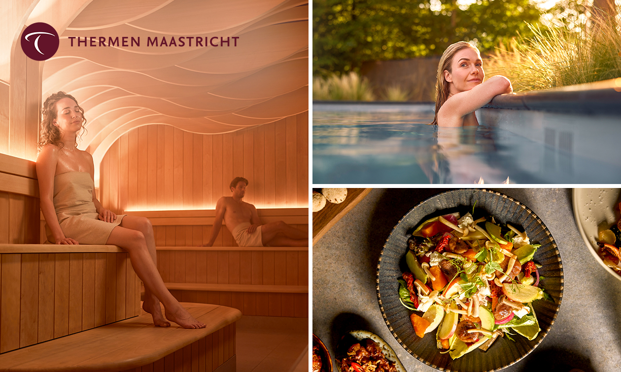 Morgen-, Abend- oder Tageseintritt für die Thermen Maastricht