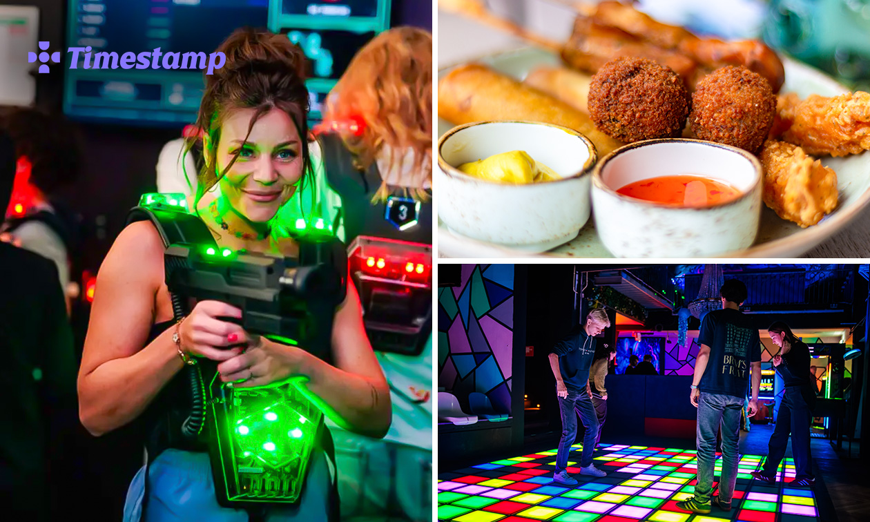 Pixel vloer + lasergamen + bittergarnituur in hartje Arnhem