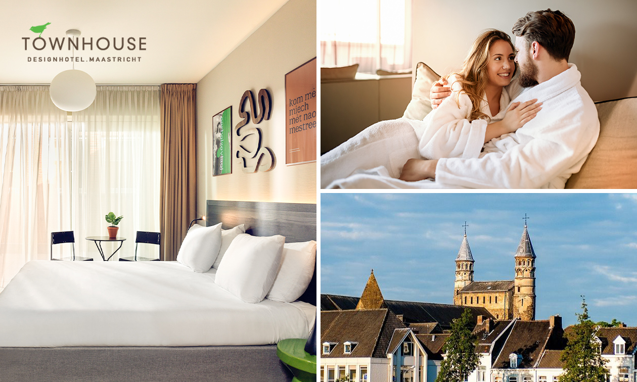 Übernachtung + Frühstück für 2 in Maastricht