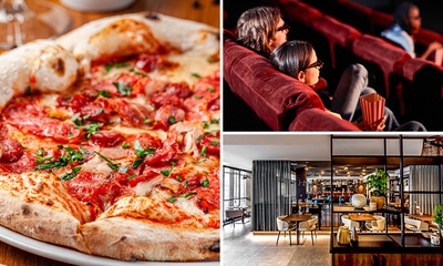 3-gangen diner à la carte + evt. filmticket bij Trattoria Culaccino