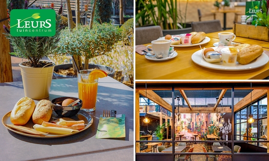 Frühstück im Tuincentrum Leurs