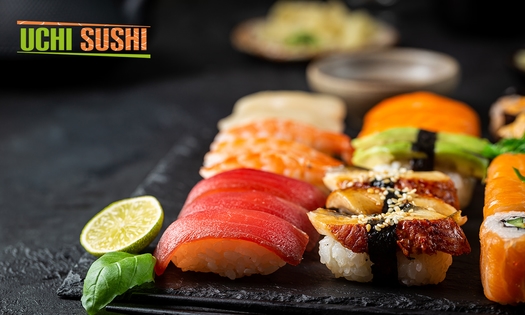 Sushibox (32, 56 of 80 stuks) voor afhaal bij Uchi Sushi Groningen