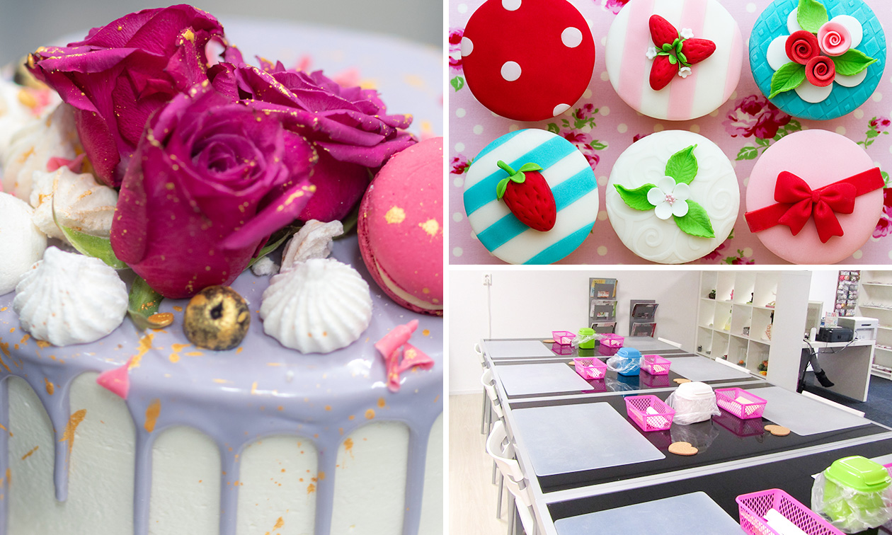 Workshop cupcake (2,5 uur), dripcake (2,5 uur) of taart (3 uur)