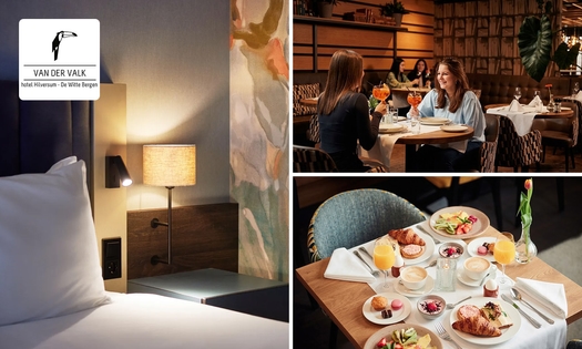 Übernachtung(en) für 2 + Frühstück + opt. Dinner bei Van der Valk Hilversum de Witte Bergen