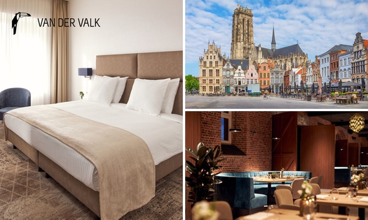 Übernachtung für 2 + Frühstück + Late Check-Out in Mechelen
