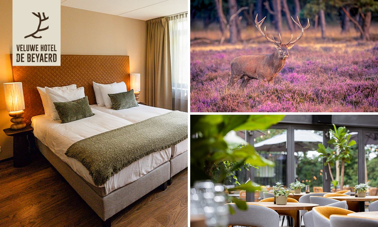 Luxus-Übernachtung für 2 + Frühstück + opt. Dinner in der Veluwe