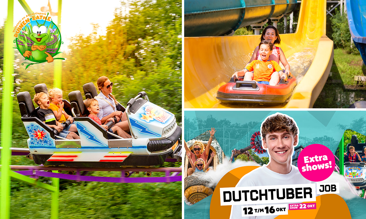 All-in-Eintrittsticket für den Verkehrs- und Vergnügungspark Duinen Zathe