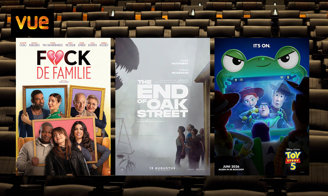 1 bioscoopkaartje bij Vue Cinemas Amsterdam