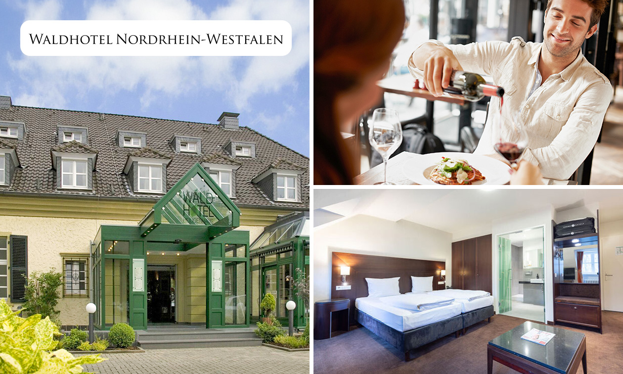 Übernachtung(en) für 2 + Frühstück + Hauptgericht im Niederbergischen Terrassenland