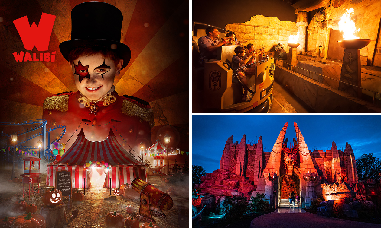 Eintritt Halloween Family Days bei Walibi Belgium