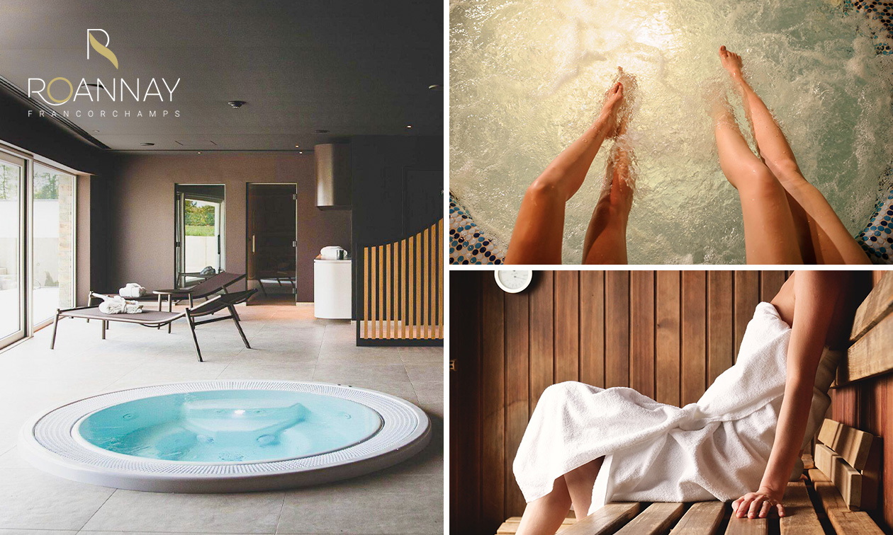 Privater Wellnessbereich (3 Stunden) für 2 bis 4 mitten in den belgischen Ardennen