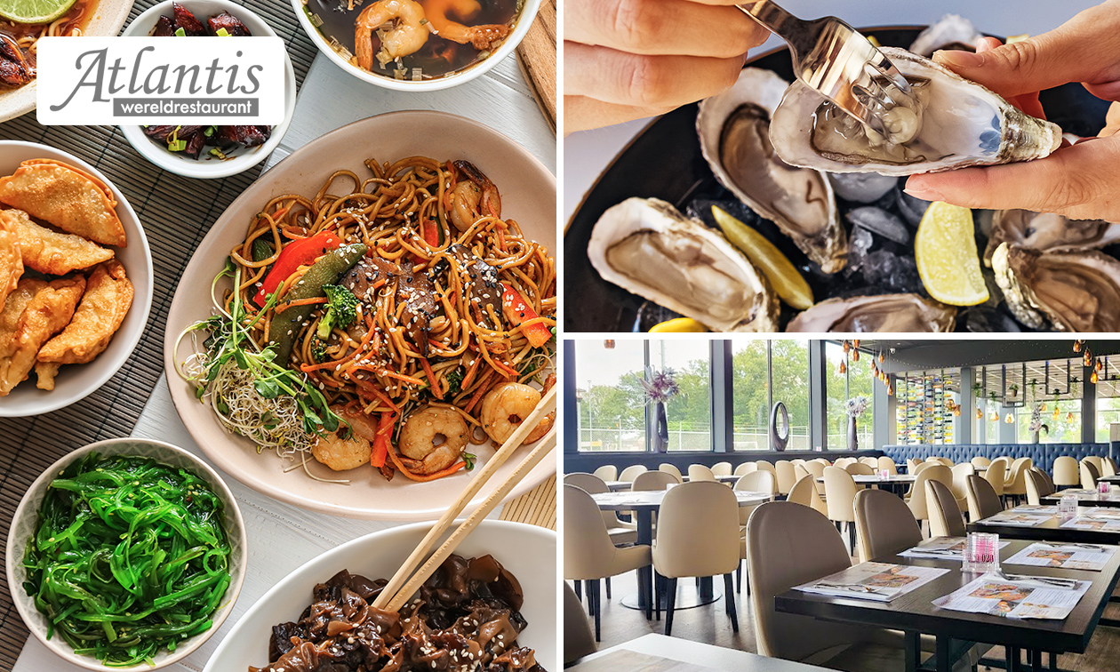 All-You-Can-Eat & Drink (3 uur) bij Wereldrestaurant Atlantis