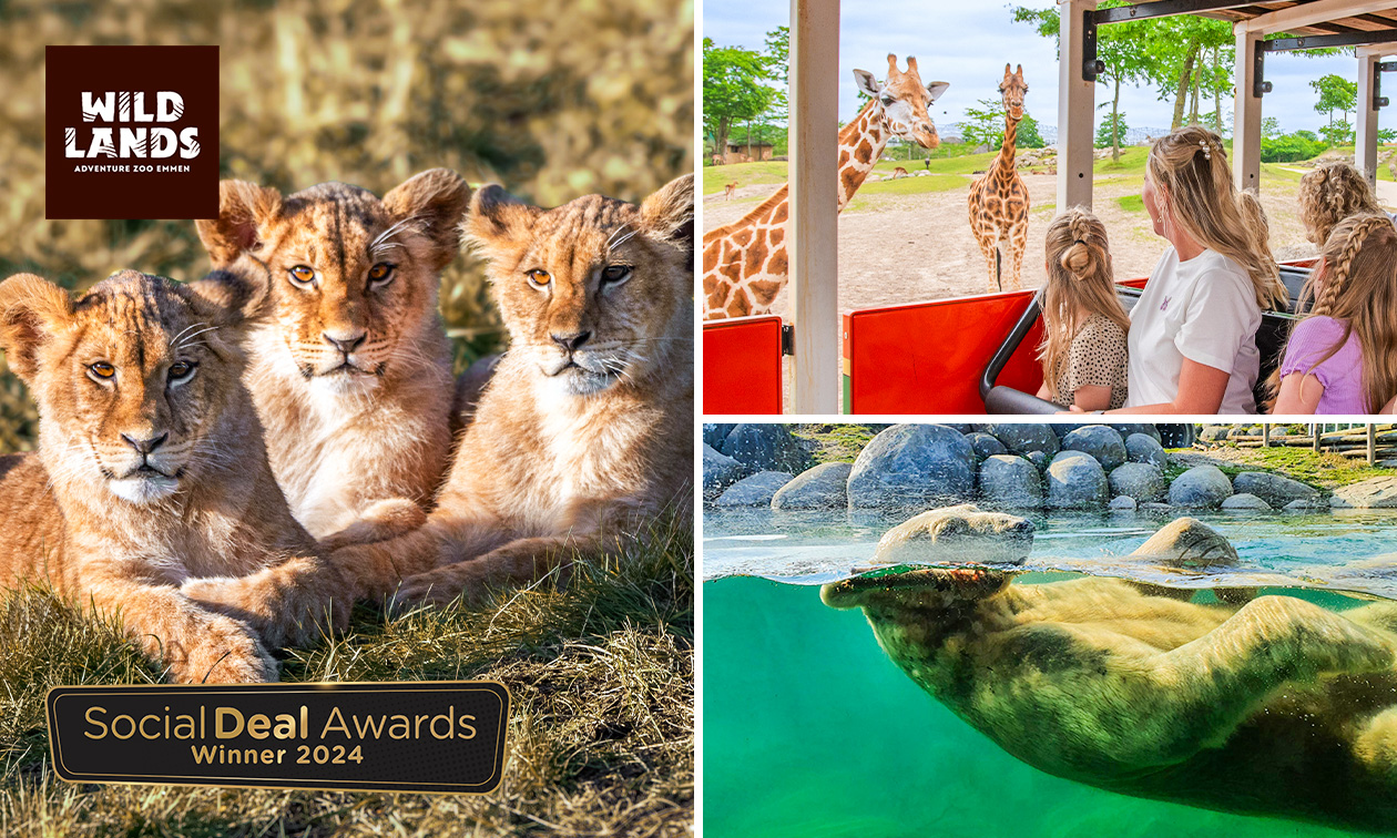 Tageseintritt für WILDLANDS Adventure Zoo Emmen
