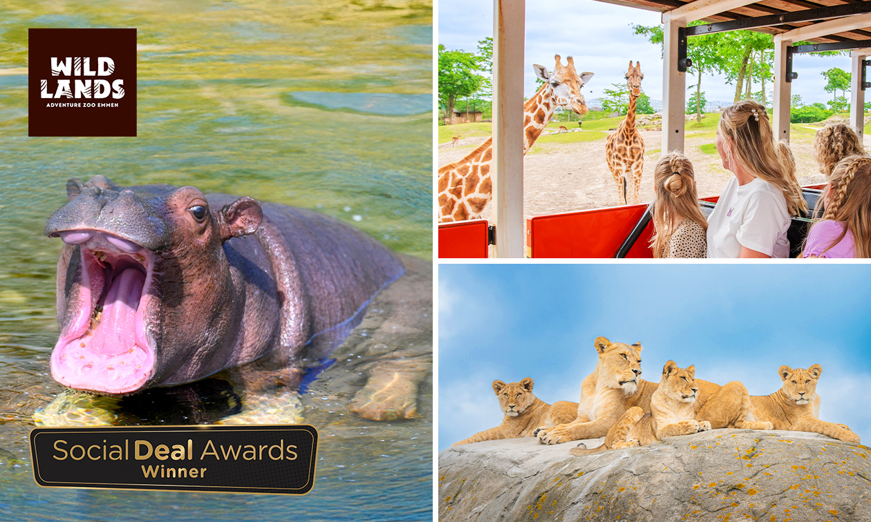 Tageseintritt für WILDLANDS Adventure Zoo Emmen