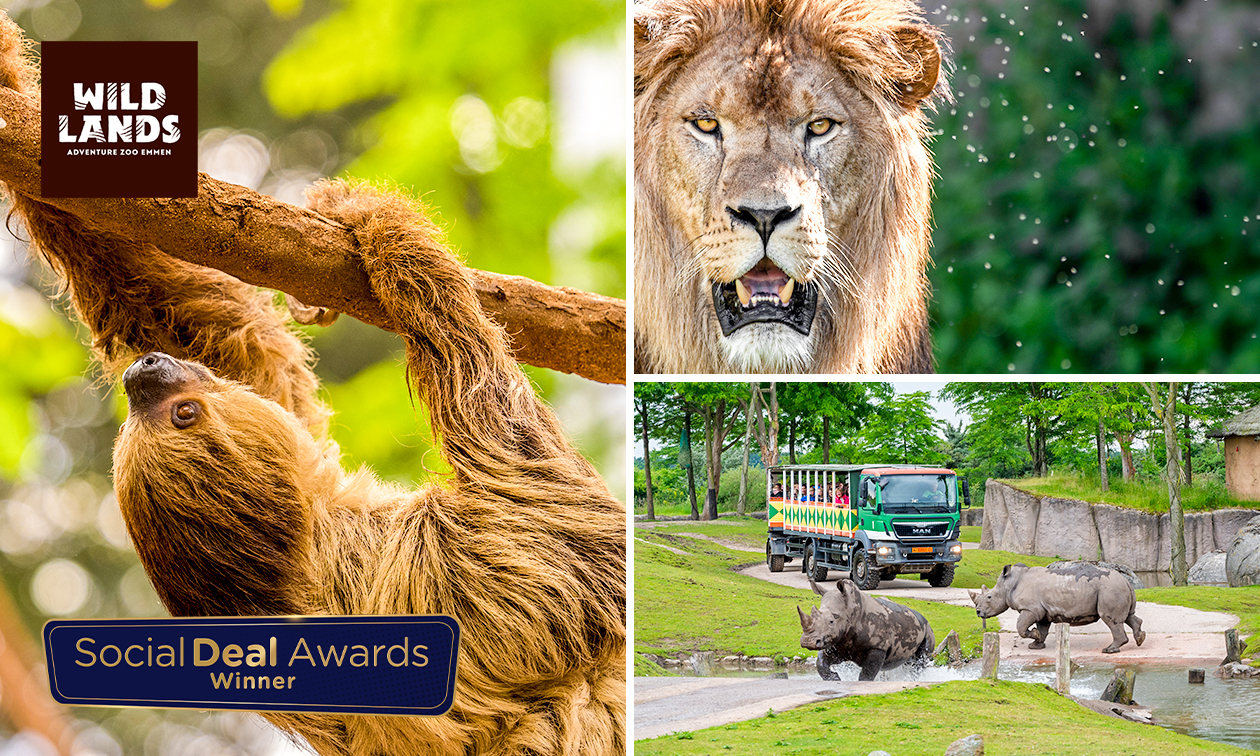 Tageseintritt für WILDLANDS Adventure Zoo Emmen