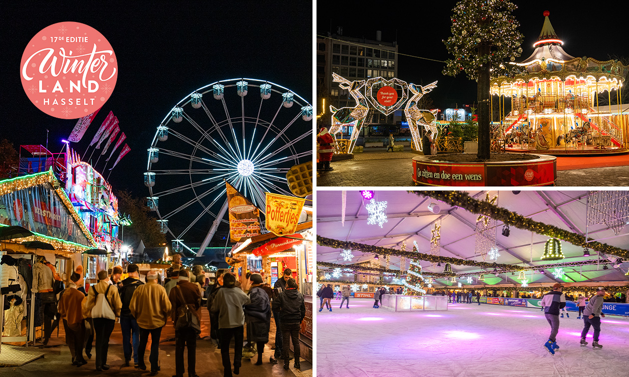 Schlittschuhlaufen ink. Schlittschuhverleih + Fahrt im Riesenrad + 2 Getränke im Winterland