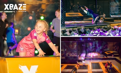 Trampolinspringen (1, 1,5 oder 2 Stunden)
