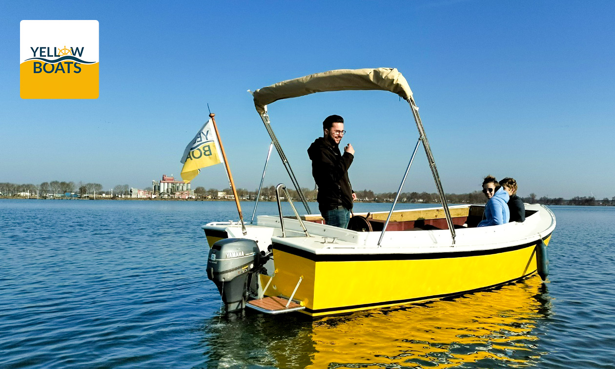 Luxus-Boot Sunny mieten (4 Stunden) für max. 6 Personen + Treibstoff
