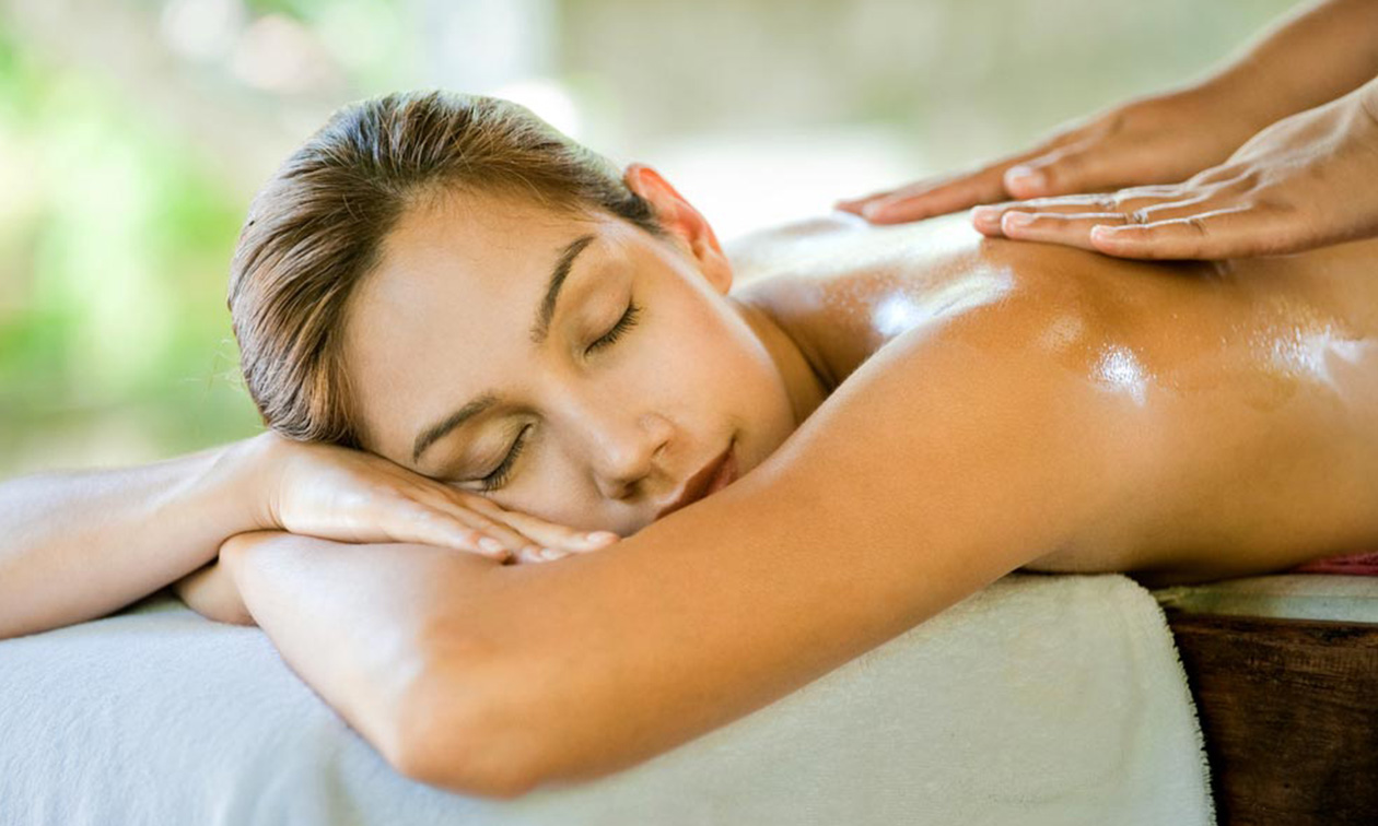 Aromatouch-massage aan huis (60 min)
