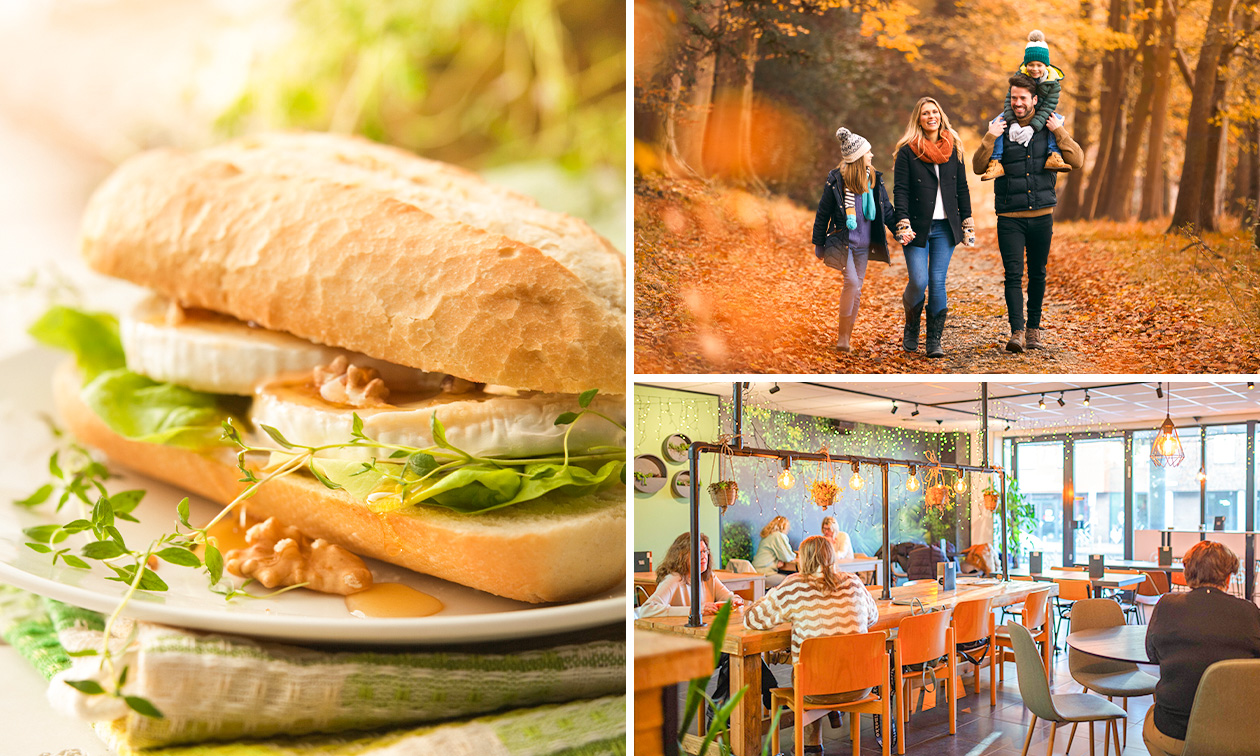 Wandelarrangement en/of 2-gangenlunch