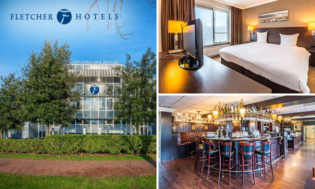 Übernachtung für 2 + opt. Frühstück und 3-Gänge-Menü bei Fletcher Hotels
