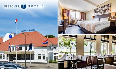 Übernachtung für 2 + opt. Frühstück und 3-Gänge-Menü bei Fletcher Hotels
