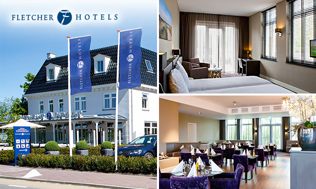 Übernachtung für 2 + opt. Frühstück und 3-Gänge-Menü bei Fletcher Hotels
