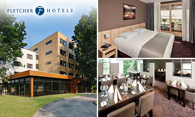 Nuit pour 2 + évtl. petit-déjeuner et dîner en 3 services au Fletcher Hotels