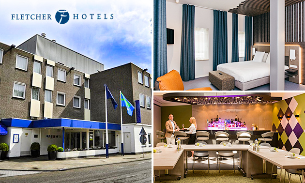 Nuit pour 2 + évtl. petit-déjeuner et dîner en 3 services au Fletcher Hotels